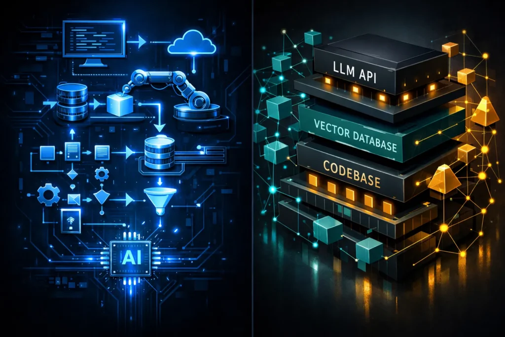 AI automation vs AI integration